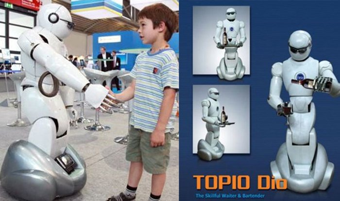 Topio Dio หุ่นยนต์บริกรจาก"เวียตนาม"