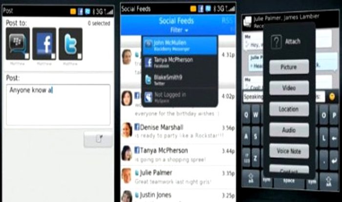 BB OS 6 อัพเดตโซเชียลเว็บในคลิกเดียว