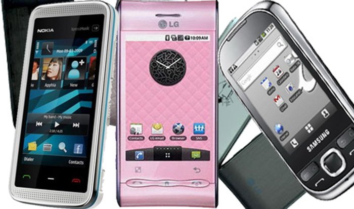 ศึก 3 เส้า : Samsung Galaxy 5, Nokia 5530, LG GT540 Optimus