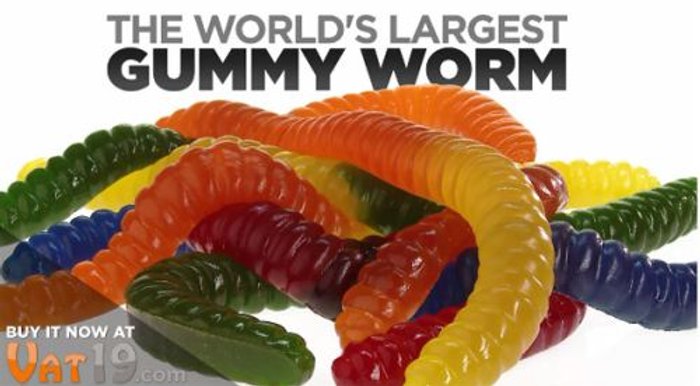 Gummy Worm หนอนยักษ์แสนอร่อย?