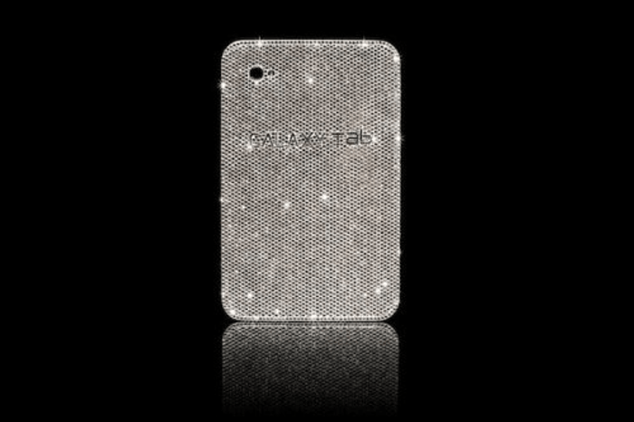 Samsung Galaxy Tab สุดหรูประดับ Swarovski Crystals 5,700 เม็ด