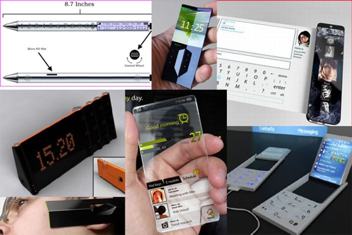 10 อันดับ มือถือ แนวคิดในอนาคต
