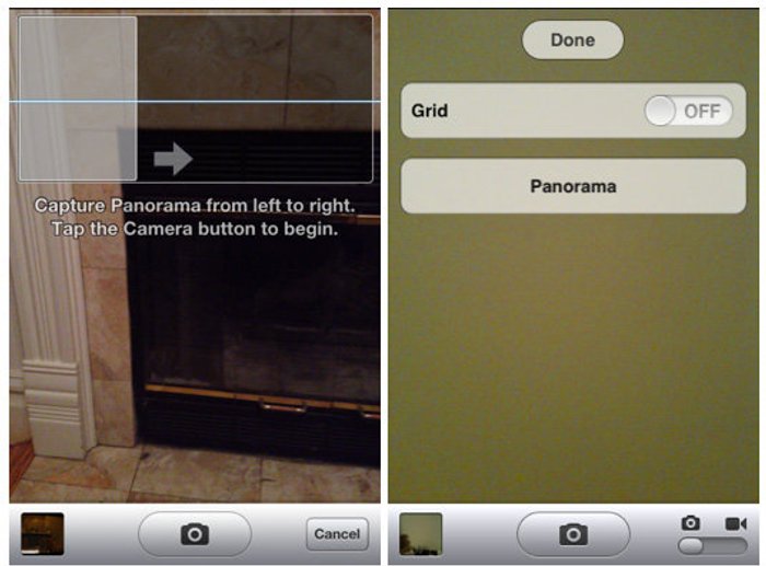รอใช้ได้เลย! iOS 5 ซ่อนโหมดถ่ายรูปแบบพาโนรามาเอาใว้!