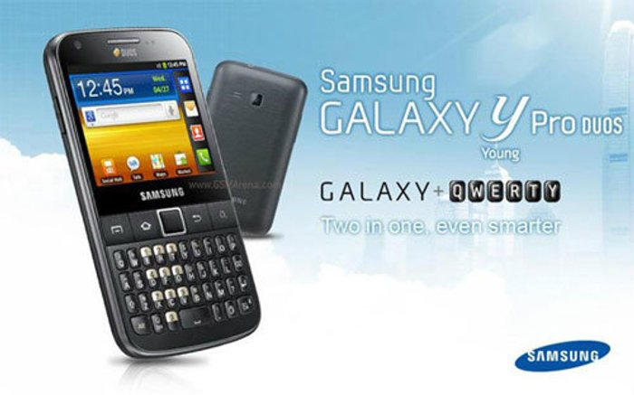 Samsung เตรียมส่ง Galaxy Y Pro แบบ 2 SIM ลงตลาด