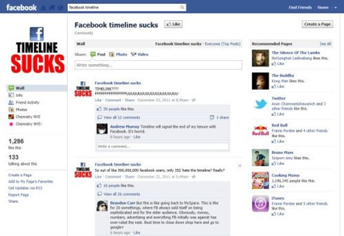 Facebook บังคับใช้ Timeline สัปดาห์นี้