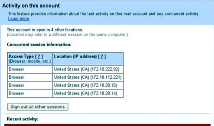 Gmail เตือนผู้ใช้หากมีใครพยายามแฮค!!!