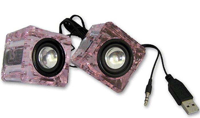 iSound ลำโพงจิ๋วสุดเจ๋ง Design Ice Crytalg