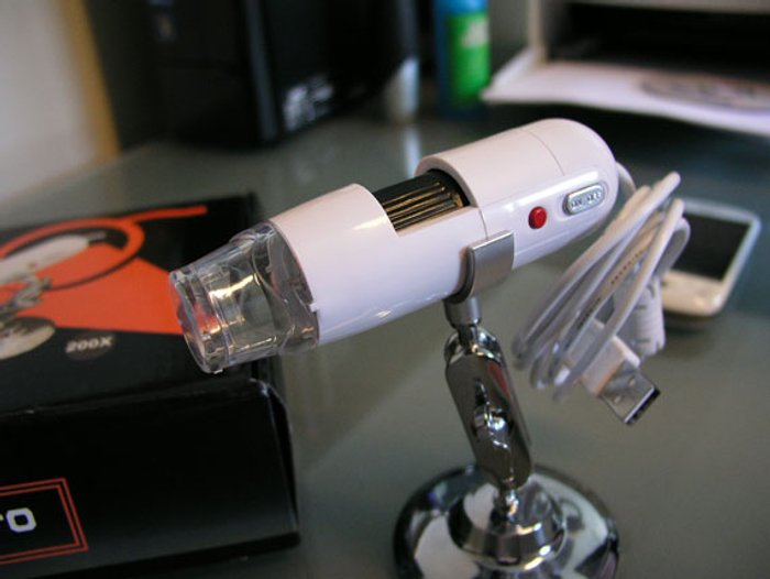 ทดสอบลองเล่นๆ กับกล้องจุลทรรศน์ USB ราคาพันกว่าบาท