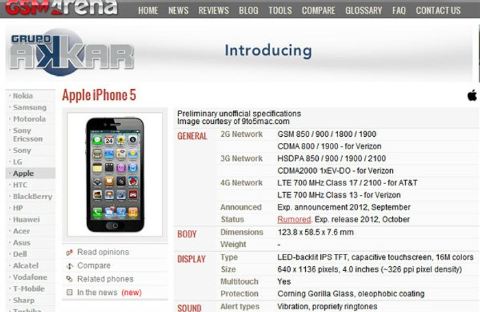คุณพระ!! gsmarena ปล่อยแล้ว Full Spec