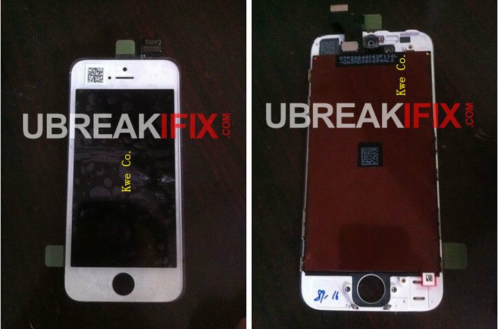 หลุดอีกแล้ว แผงวงจรด้านหน้าสีขาว iPhone รุ่นใหม่