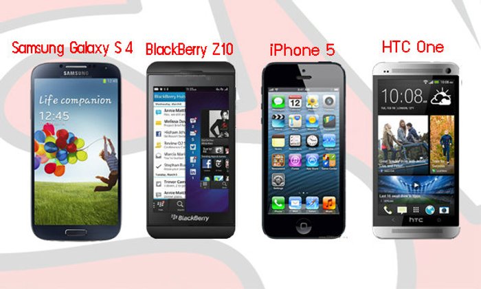 เทียบให้เห็น Samsung Galaxy S4 กับอีก 3 รุ่นท็อป
