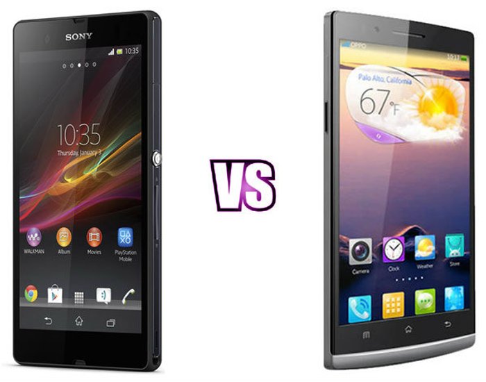 เปรียบเทียบ 2 สมาร์ทโฟน ไฮเอนด์ตัวแรง Sony Xperia Z และ OPPO Find 5