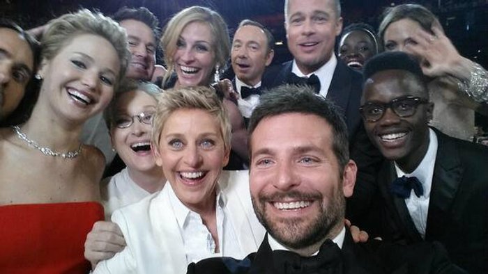 ภาพเซลฟี่ของ 'Ellen DeGeneres' ทำทวิตเตอร์ล่ม