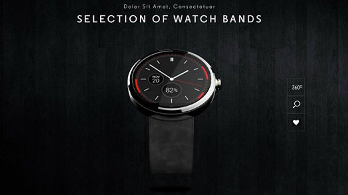 Moto 360 ภาพสวยๆสุดหรูและรายละเอียดเพิ่มเติม