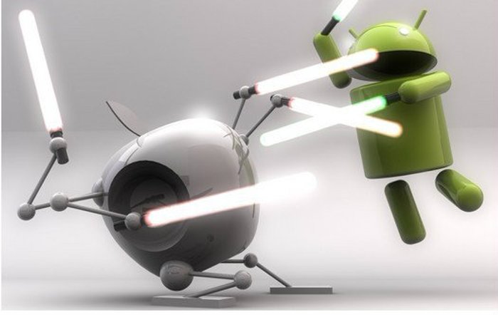 สงครามระหว่าง iOS และ Android : เมื่อแอพพลิเคชั่นไม่มีความแตกต่างอีกต่อไป!