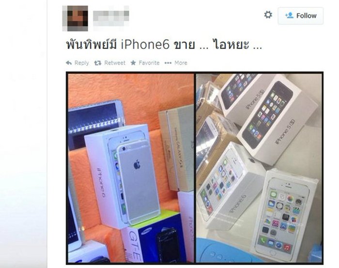 เตือนภัย ไอโฟน 6 เกรด A ระบาดหนัก