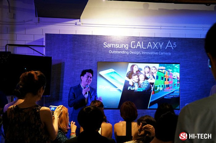 ซัมซุงไทยเปิดตัว Samsung Galaxy A5 โลหะทั้งเครื่องอย่างเป็นทางการ