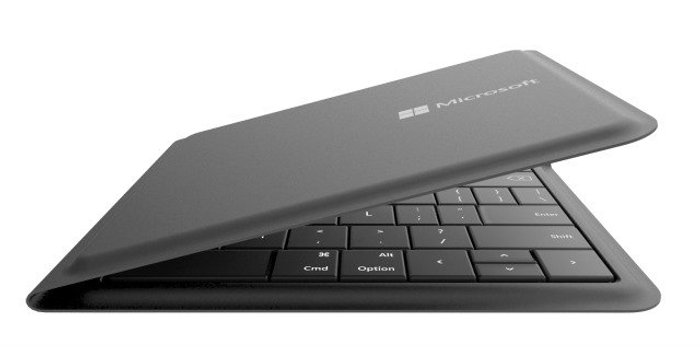 Microsoft เปิดตัวคีย์บอร์ดพับได้พกพาสะดวก