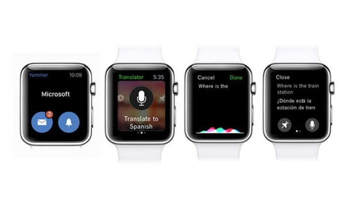 Microsoft ส่ง Bing Translator และ Outlook ให้กับ Apple Watch และ Android Wear