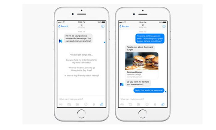 Facebook เปิตตัว M เกิดมาเพื่อช่วยคุณใน Facebook Messenger