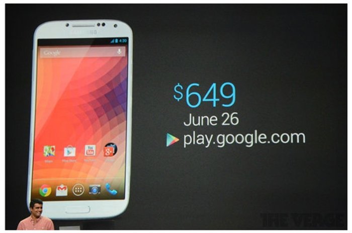 Samsung Galaxy S4 Nexus มาจากไหน?