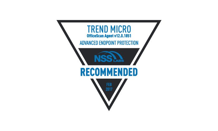 Trend Micro Endpoint Security ได้รับสถานะแนะนำจาก NSS Labs