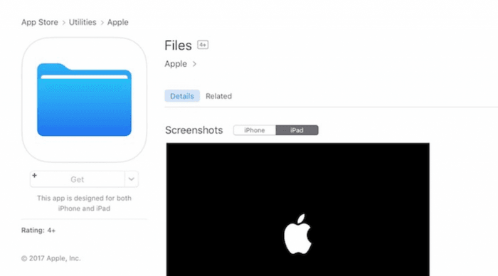 หลุดแอป Files ตัวใหม่ของ Apple บน App Store ก่อนงาน WWDC คืนนี้