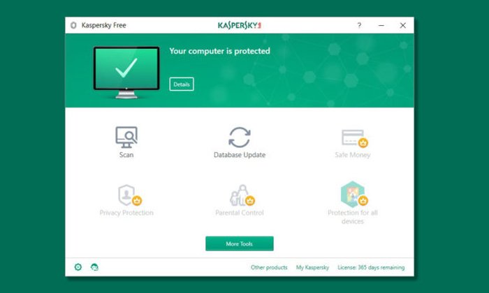 Kaspersky เปิดตัว Anti Virus รุ่นฟรีแวร์ ปล่อยให้ดาวน์โหลดไปใช้แล้ว