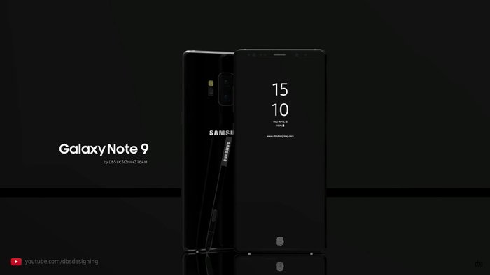 ชมภาพคอนเซ็ปต์ Samsung Galaxy Note 9 ที่ iPhone X ยังต้องอาย