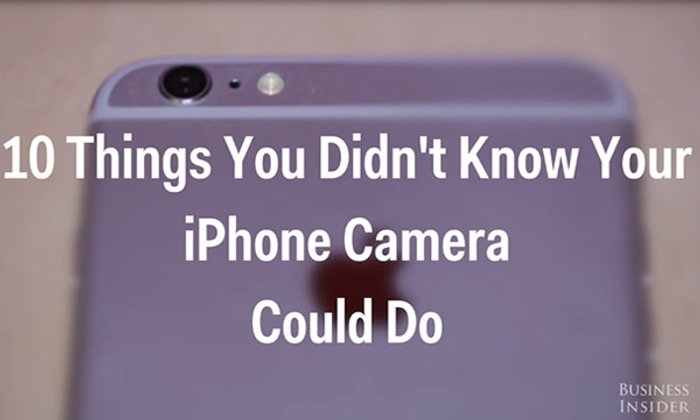 10 สูตรลับของกล้อง iPhone ที่บางตัวคุณอาจยังไม่เคยใช้งาน