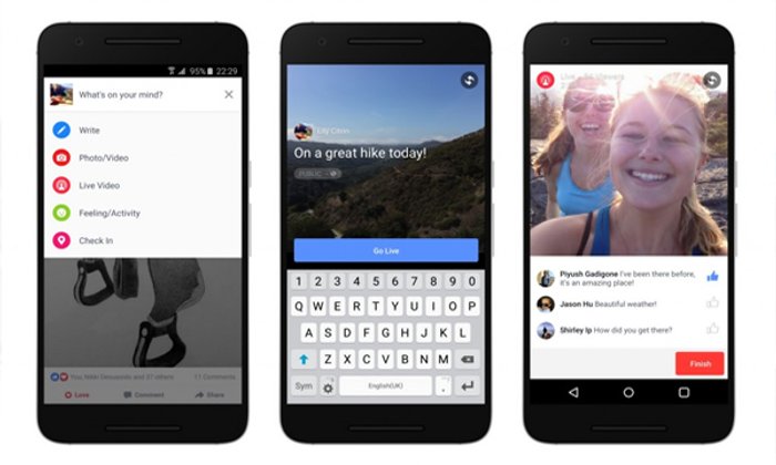 Facebook ดัน Facebook Live เต็มที่ ปรับอัลกอริธึมให้โชว์เด่น, จีบคนดังให้หันมาใช้งาน