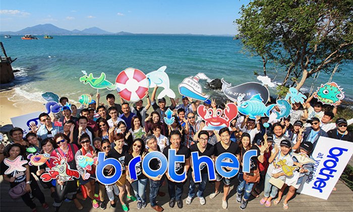 บราเดอร์ไทยจัดทริปพิเศษขอบคุณสื่อมวลชน พร้อมร่วมถวายเครื่องพิมพ์แก่วัดเขาสำเภาทอง จ.ระยอง