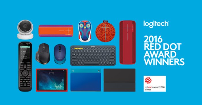 โลจิเทคสร้างสถิติใหม่ กวาดรางวัลสุดยอดการออกแบบ ‘Red Dot 2016 Product Design Awards’ สูงสุด 9 รางวัล