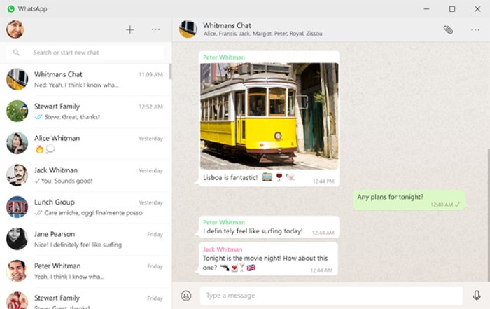 มาเล่น WhatsApp บนเดสก์ทอปกัน