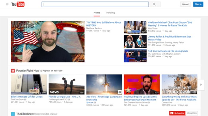 YouTube เริ่มเปลี่ยนดีไซน์ ทดสอบ Material UI บนเว็บ