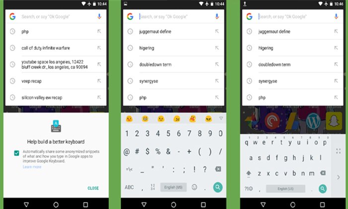 Google อัปเดต Keyboard รองรับการใช้งานมือเดียว