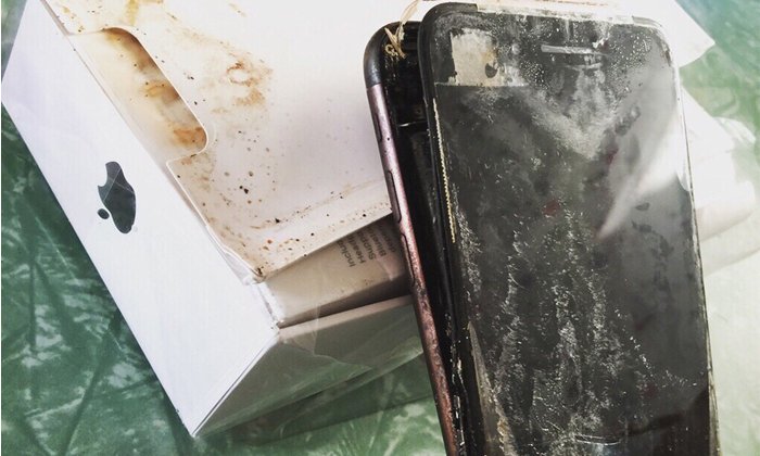 iPhone 7 Plus ระเบิด! ระหว่างการขนส่งให้ลูกค้า