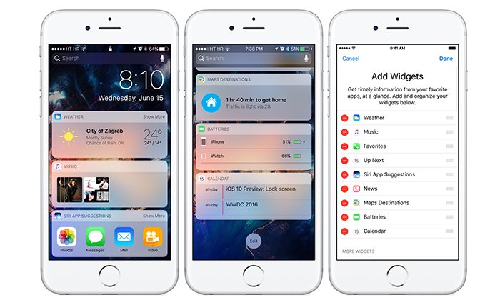 10 Widget ยอดเยี่ยมและน่าใช้บน iOS 10