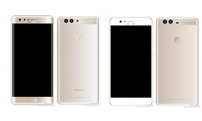 หลุดภาพ Render Huawei P10 Plus จะมีระบบสแกนลายนิ้วมือ มากกว่า 1 จุด