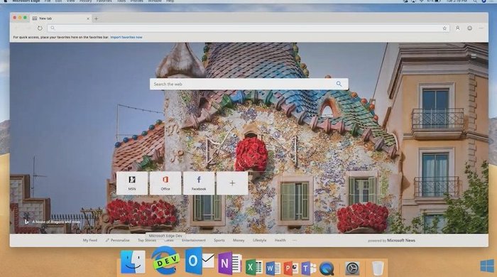 Microsoft Edge for macOS Microsoft Edge for macOS