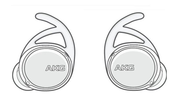 หลุดภาพหูฟังไร้สายจาก AKG ที่พบภายใน Apps ของ Samsung
