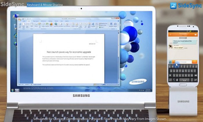 Samsung ปิดให้บริการ SideSync ที่ทำให้คอมพิวเตอร์และมือถือเชื่อมต่อกันในวันที่ 15 ตุลาคม