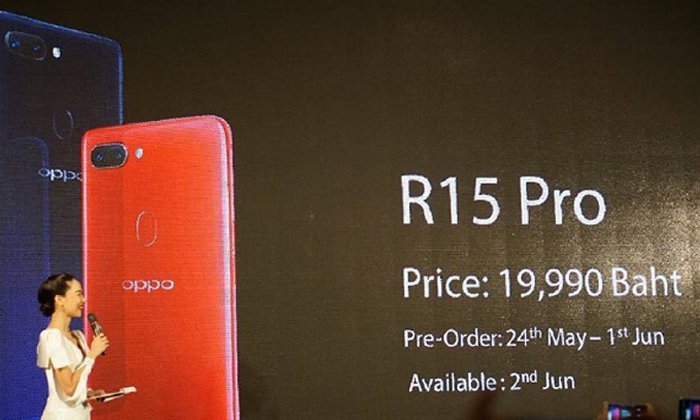 OPPO เปิดตัวมือถือเรือธง "OPPO R15 Pro" เผยโฉมดีไซน์กระจกหรูไล่เฉดสี พร้อมชูจุดเด่นกล้องหลังคู่
