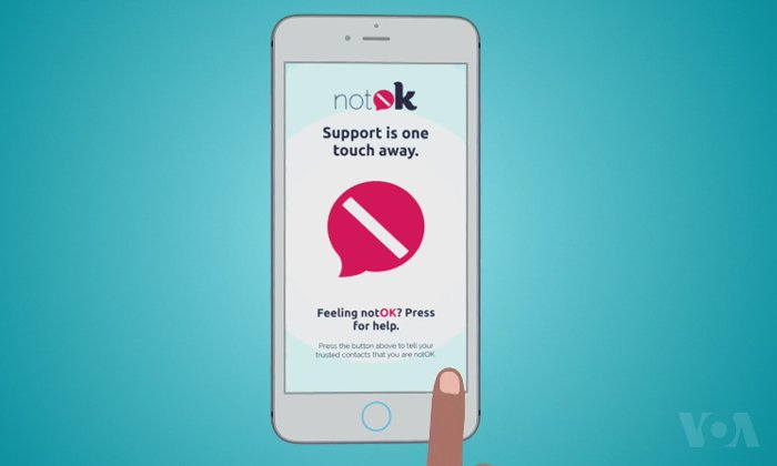 สองพี่น้องอเมริกันพัฒนาแอป "NotOK" ช่วยเหลือผู้ที่มีความคิดฆ่าตัวตาย