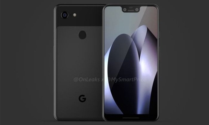 ชมภาพ "Pixel 3" และ "Pixel 3 XL" ที่มีดีไซน์พร้อมรอยบาก แต่กล้องหลังตัวเดียว