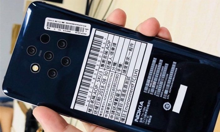 ภาพหลุด Nokia 9 พร้อมกล้องหลัง 5 ตัว