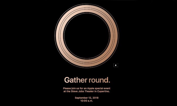 เผยภาพบัตรเชิญของงานเปิดตัวสินค้าใหม่ของ Apple ในวันที่ 12 กันยายน คาด "iPhone" ใหม่จะมีสีทอง