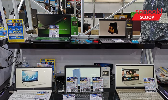ชม Notebook ดาวเด่น ลดราคาสู้กับมือถือที่น่าใช้ที่สุดในงาน Thailand Mobile Expo 2019