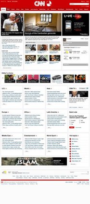 ซีเอ็นเอ็น เปิดตัว CNN.com โฉมใหม่ดีไซน์ทันสมัย เพิ่มคอนเทนต์วีดีโอ พร้อมสร้างโปรไฟล์ของตนเองได้