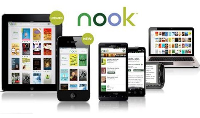 Nook app บน iPhone, iPad และ PC